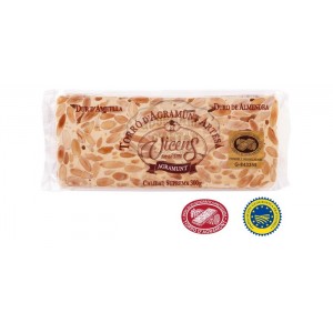 Turrón (nougat) dur aux Amandes - Torrons Vicens 300g