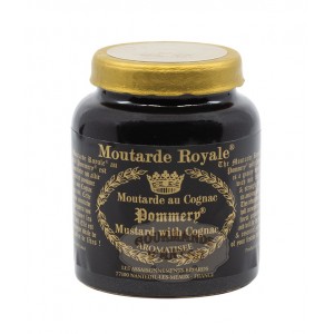 Moutarde Royale au Cognac Pommery® - Les Assaisonnements Briards 100g