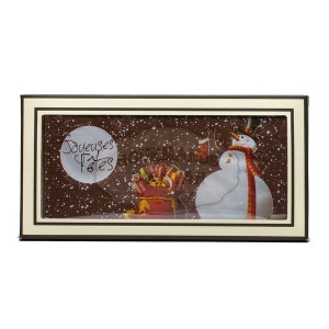 Carte Noël Chocolat LAIT - Comptoir du Cacao - 180g